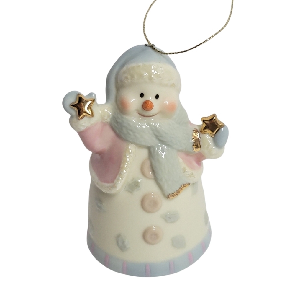 Baum Bros Formalities Snowman bell ornament